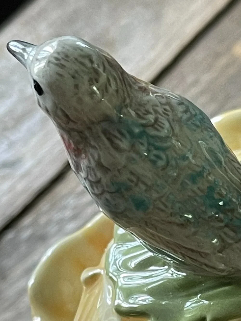 Fitz & Floyd Meadow Floral Bird Condiment Jar Sugar Bowl & Spoon-NEW